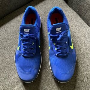 Nike Free Men's Blue Slip On Mesh Training Shoes Sneakers 18